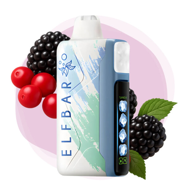 Одноразова Pod-система ICE KING 30000 – Blackberry Cranberry